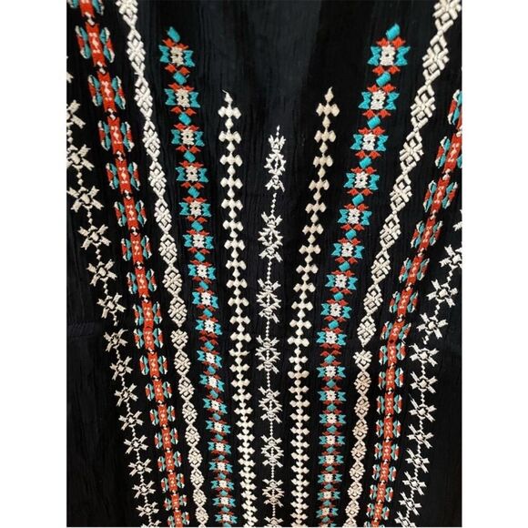 Sundance Embroidered Dress Size Small - Picture 4 of 8